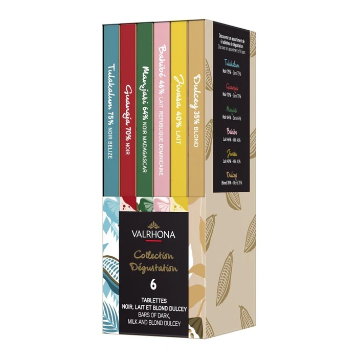 Valrhona Giftbox 6 Bars