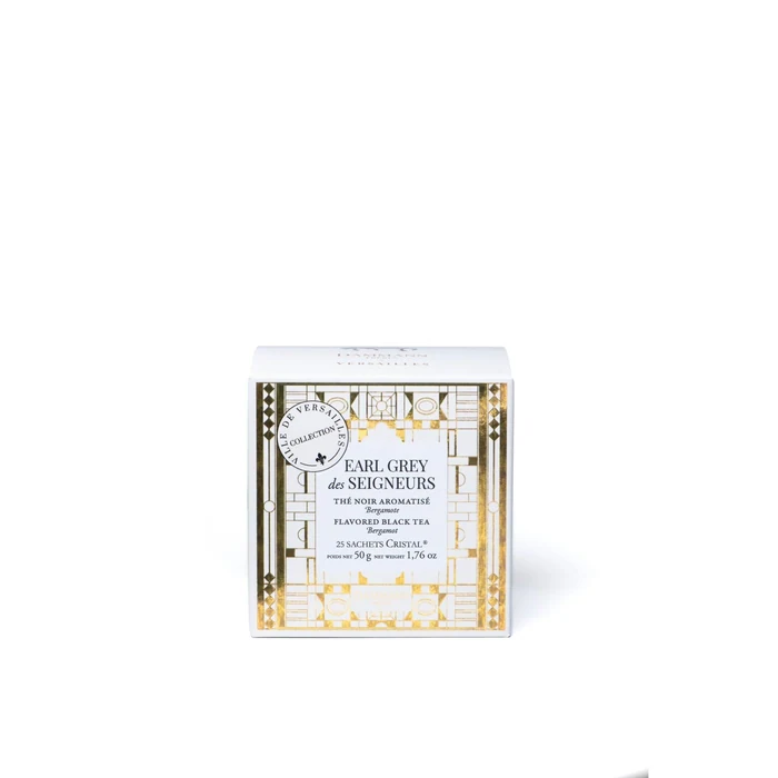 DAMMAN FRERES Earl Grey Des Seigneurs, Box Of 25 Cristal Sachets
