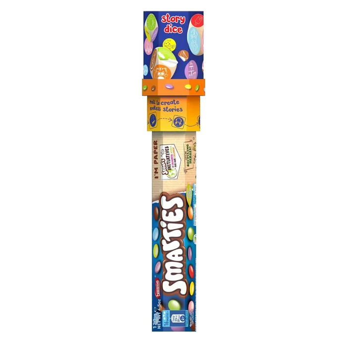 Smarties Story Dice Topper Giant Hexatube