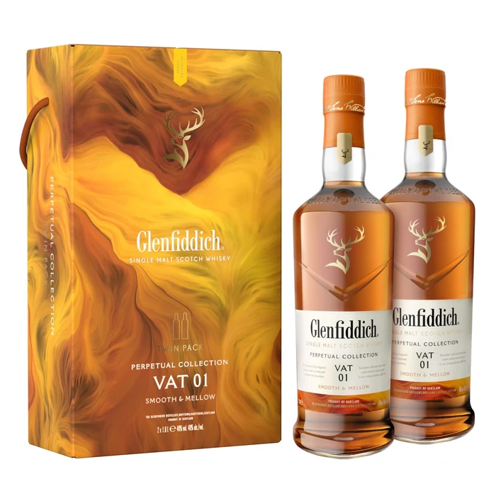 Glenfiddich Twinpack - Perpetual Collection Vat 01 Single Malt Scotch Whisky