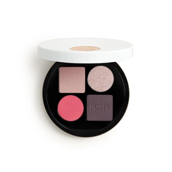 HERMES Ombres d'Hermès, powder quartet for the eyes, 01 Ombres pétales
