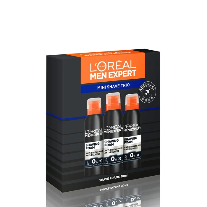L'Oréal Paris Men Expert Shaving Foam Trio at Paris