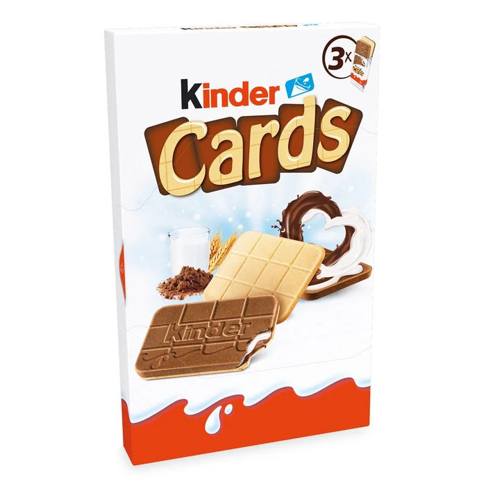 Kinder Cards X6 Pieces