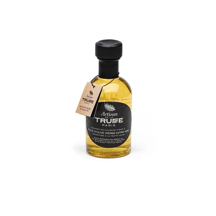 Artisan De La Truffe Food Preparation Based On Extra Virgin Olive Oil Flavored With Truffle Aroma And Summer Truffle Pieces at Paris