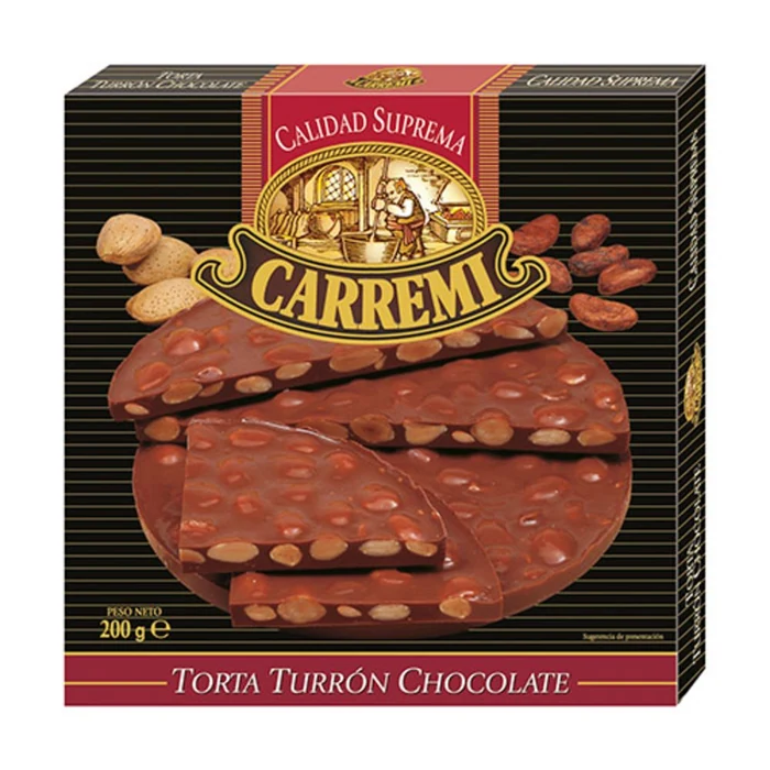 Carremi Chocolate Nougat Cake 200g