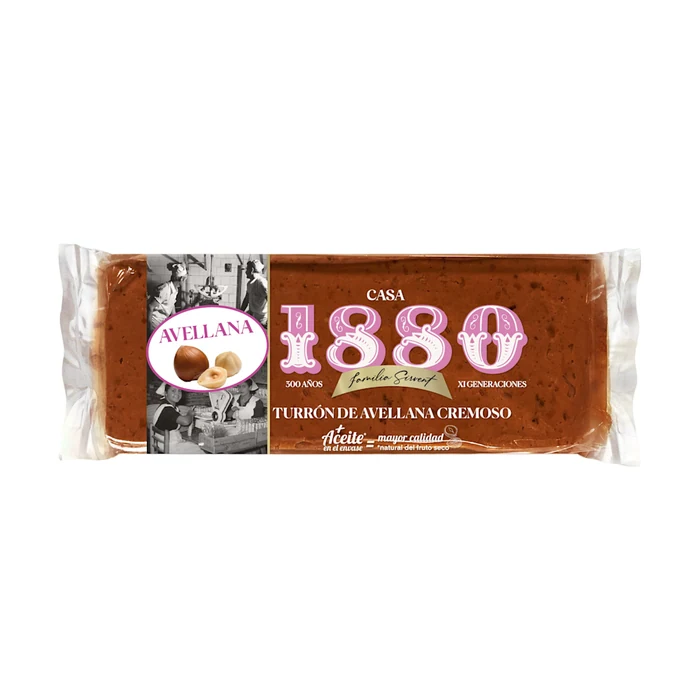 Turrón 1880 Turrón Avellana Cremoso 230g