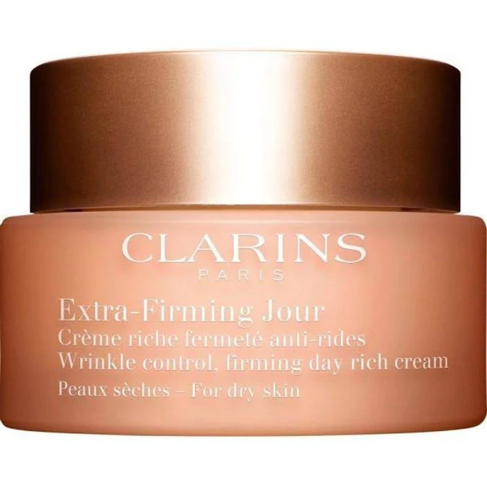 Clarins Extra-firming Jour Wrinkle Control Firming Day Rich Cream - For Dry Skin at Paris