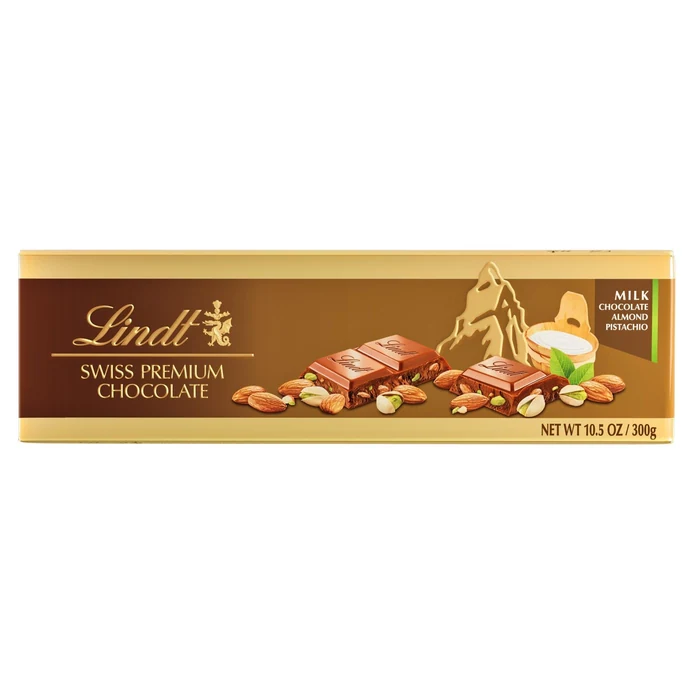 Lindt Lindt Gold Bar Milk Almond Pistachio
