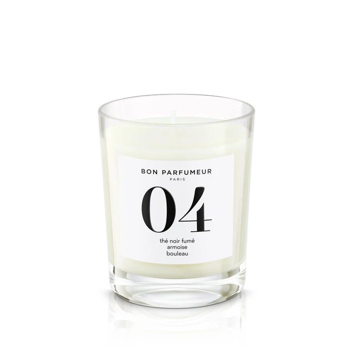 Bon Parfumeur 04 Smoked Black Tea Mugwort Birch - 180g