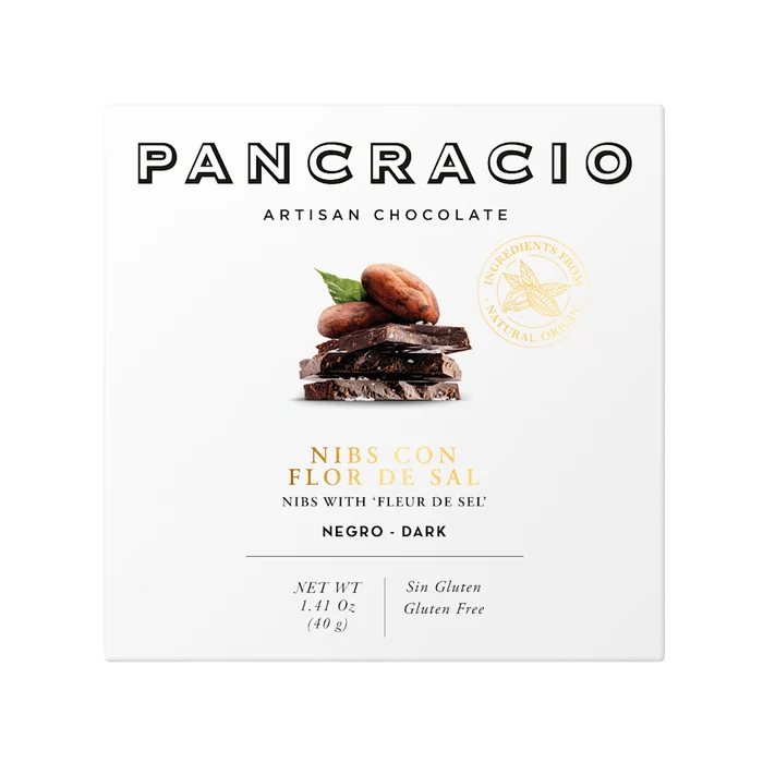 Pancracio Nibs Fleur De Sel 40g
