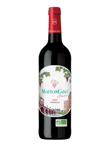 Mouton Cadet Baron Philippe de Rothschild, Mouton Cadet, Pierre Rouge, Bordeaux, AOC, dry, red (organic)