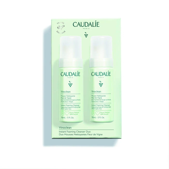 Caudalie Vinoclean Foaming Cleanser Duo - TREX