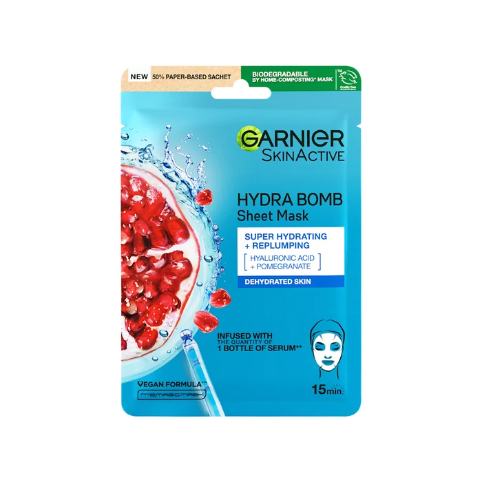 Garnier Hydra Bomb Sheet Mask Pomegranate 28g