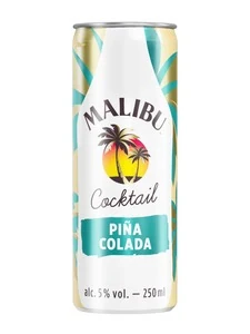 Malibu Malibu Pina Colada Ready To Drink can