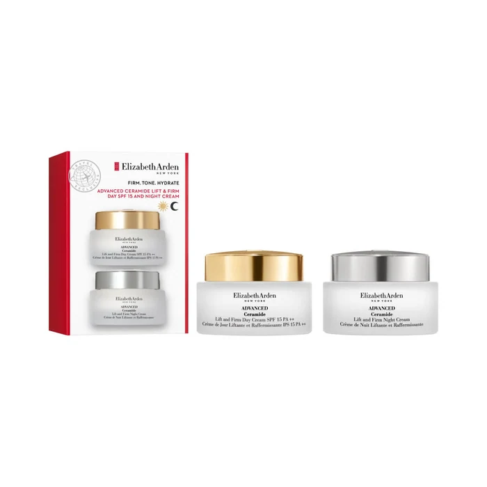 Elizabeth Arden Advanced Ceramide Lift And Firm Day Spf15 And Night Cream Set 2x50ml