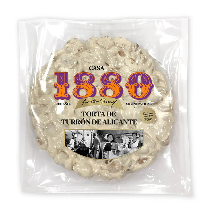 Turrón 1880 Torta Turron Alicante 225g