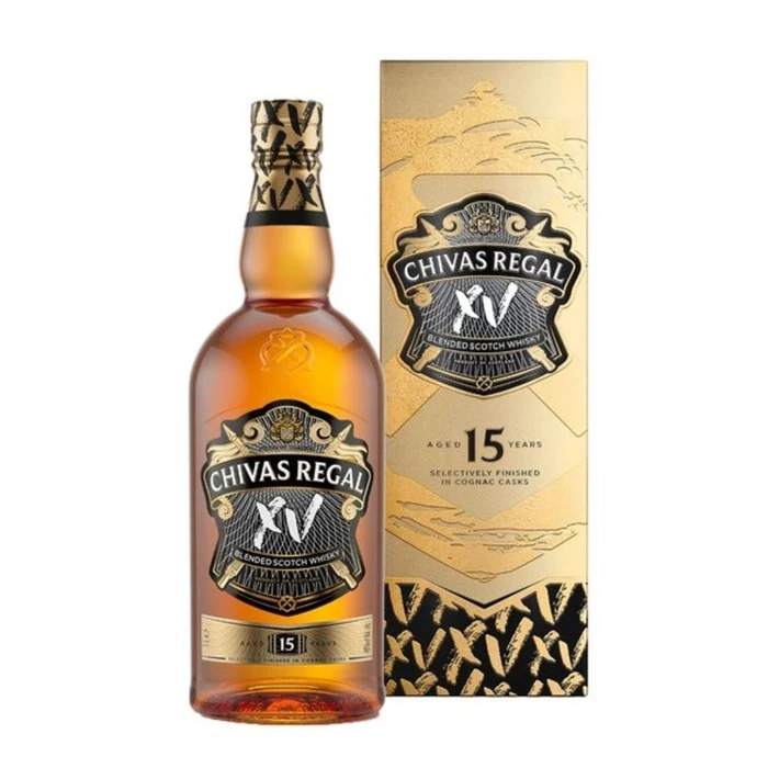 Chivas Regal 15 Year Old Blended Scotch Whisky Travel Exclusive