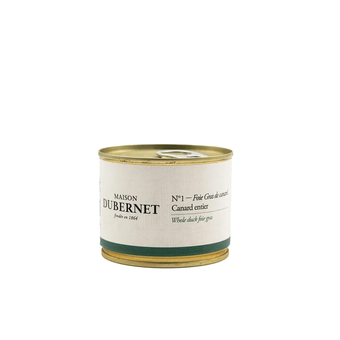 Maison Dubernet Canned whole duck foie gras
