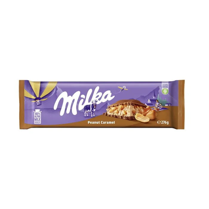 Milka Peanut Caramel Tablet 276g