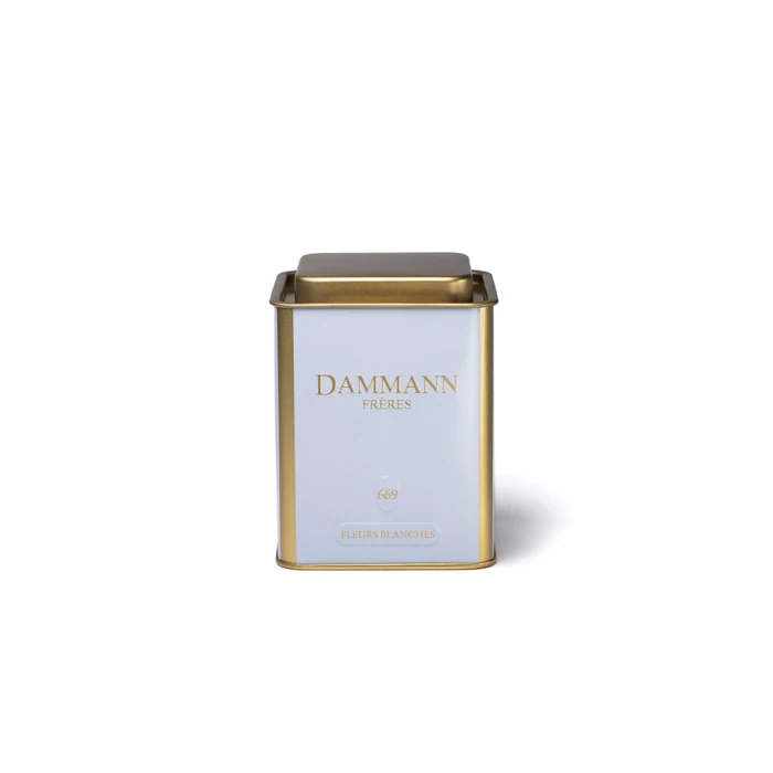 DAMMAN FRERES Fleurs Blanches - Box Of 60g And Gift Pouch