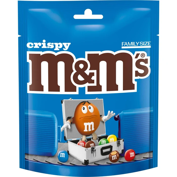 M&M's Crispy Pouch 281g 20x1