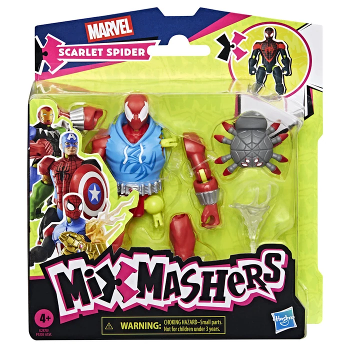 Hasbro Mixmashers Marvel Spider-man Action Figures