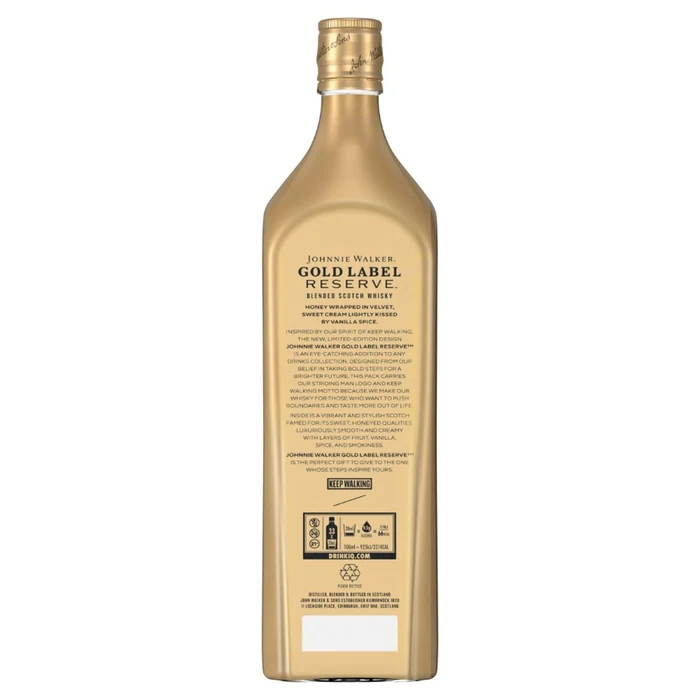 Johnnie Walker Gold Label Icon 3.0 Blended Scotch Whisky Limited Edition Design