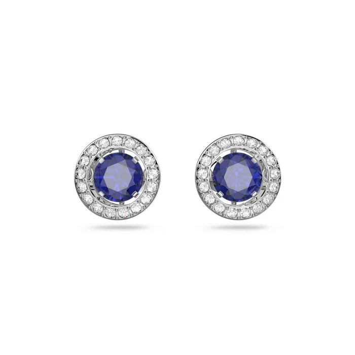 Swarovski Sparkling Dc Lady Earrings Rhd Blue