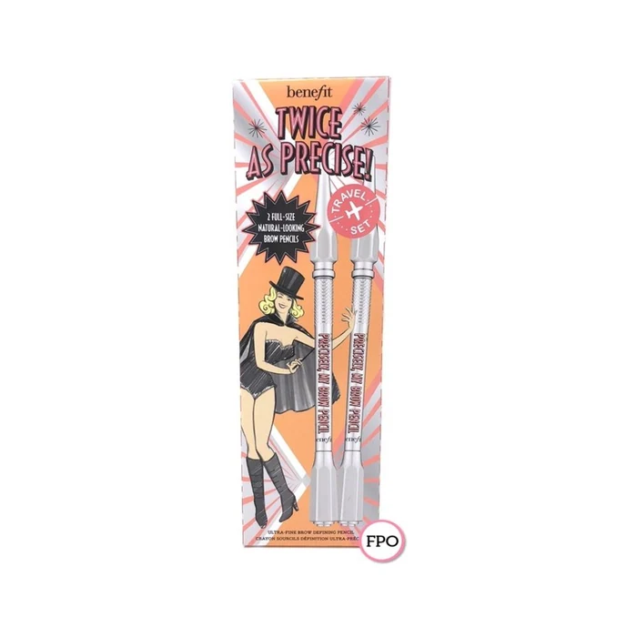 Benefit Twice As Precise Shade 04 Duo Travel Set 2x8g