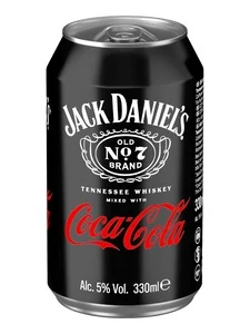 Jack Daniel S Jack Daniel's Premixed Black Label No.7 Whiskey & Cola gift pack