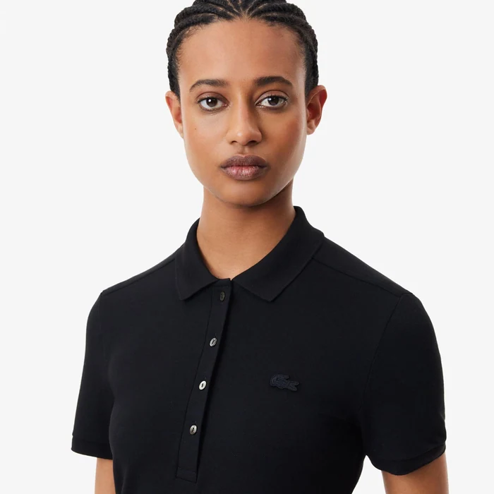 Lacoste Women's Stretch Cotton Piqué Polo Dress at Paris