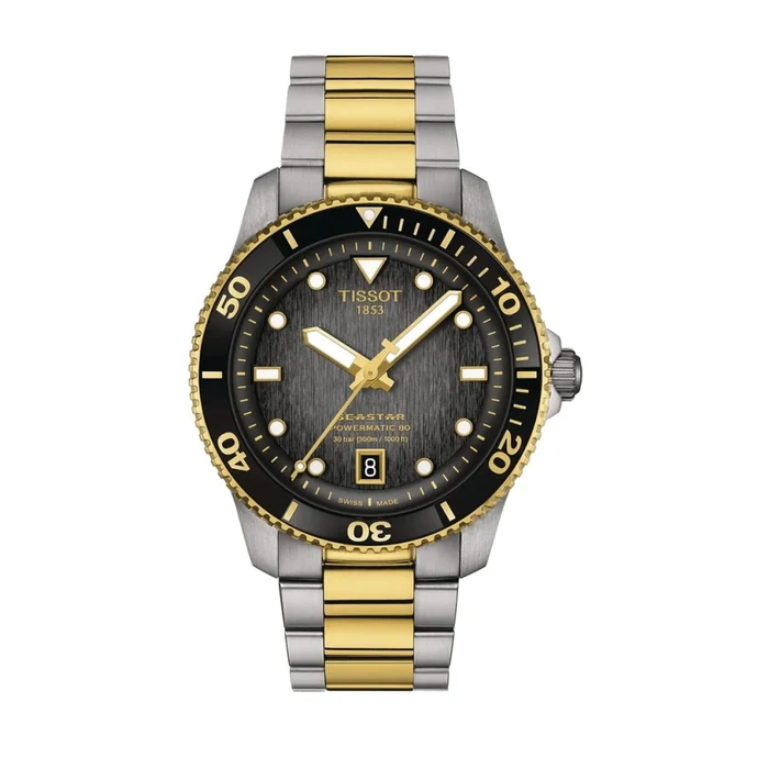 Tissot Swm Seastar Us Grey Steel Black 40 A3