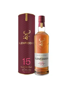 Glenfiddich Glenffidich 15y Sherry Cask Single Malt Scotch Whisky , gift pack