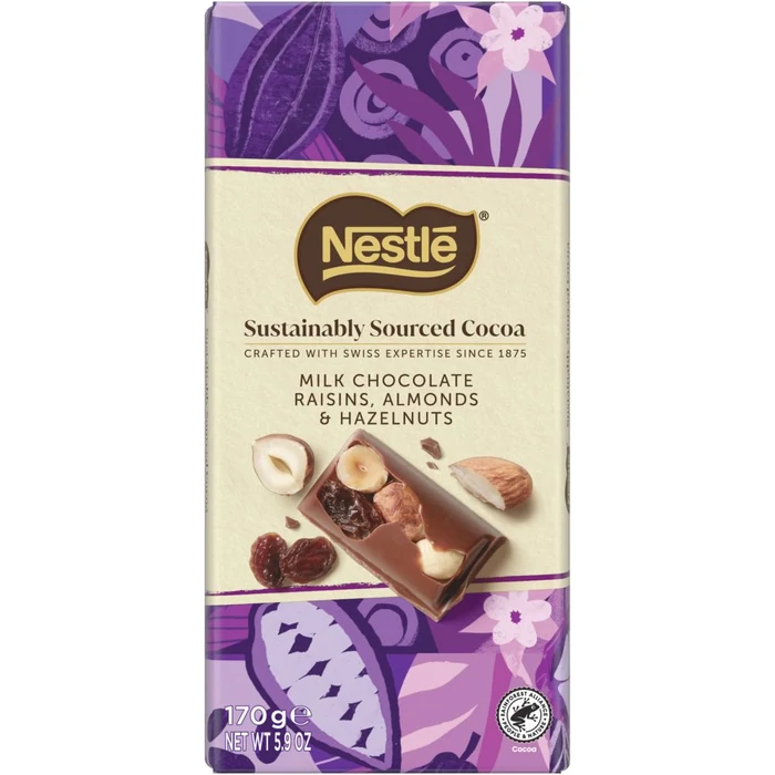Nestlé Milk Raisins Hazelnuts Almond 170g