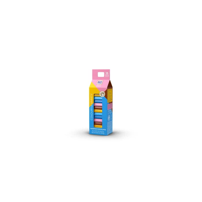 Ritter Sport Mini Colourful Variety Tower Ii 15x16.67g