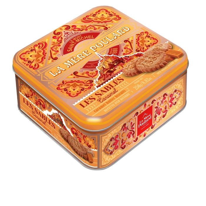Mere Poulard Half Iron Box Caramel Sands - Mythique