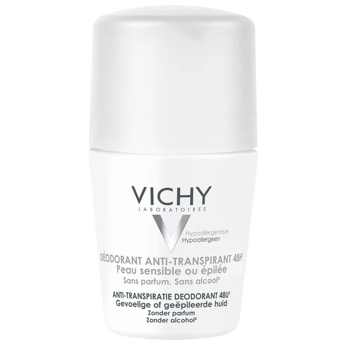 Vichy Dermo Tolerance 48 Hour Soothing Anti Perspirant Roll On Sensitive Skin