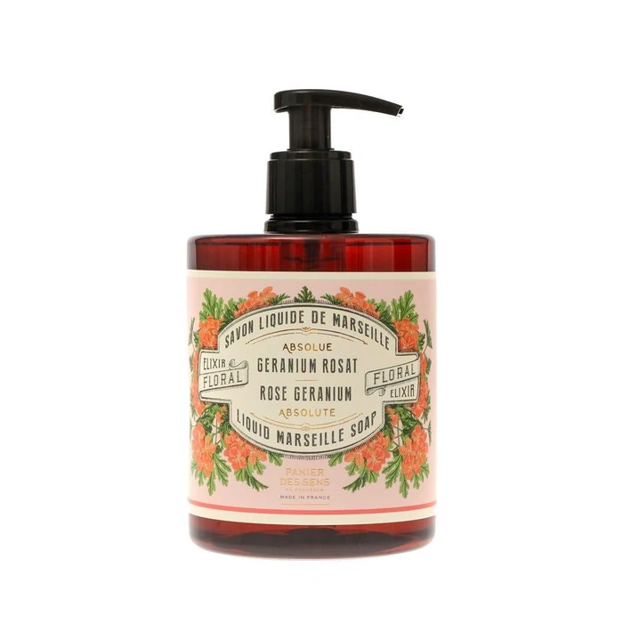 Panier Des Sens Liquid Marseille Soap Rose Geranium