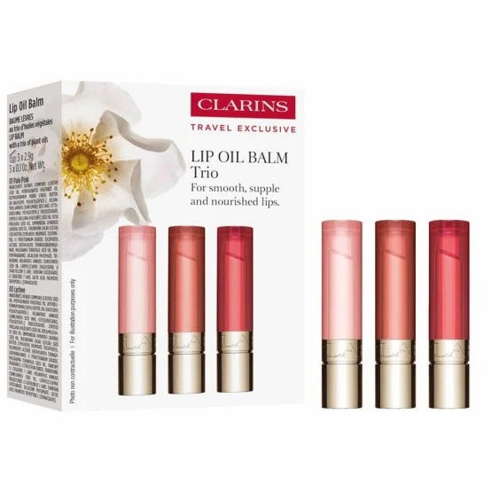CLARINS Lip Oil Balm Trio