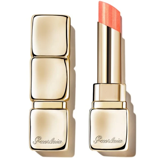 GUERLAIN KISS KISS BEE GLOW LIP BALM 389 PEARLY PEACH