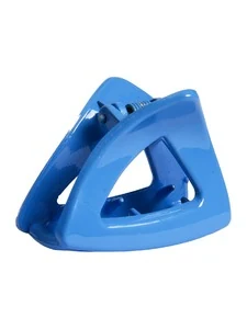 Ronald A S Ronald A/S Hair Care Triangle Hair Clip Small Blue