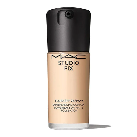 M・A・C Studio Fix Fluid SPF 25/PA++ Skin Balancing Complex Longwear Soft Matte Foundation