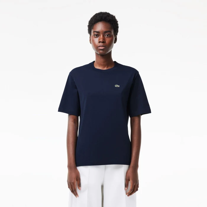 Lacoste Relaxed Fit Lightweight Cotton Pima Jersey T-shirt