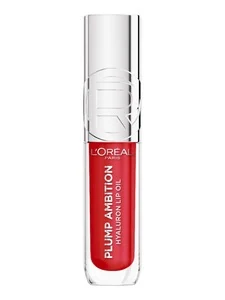 L Oreal Paris L'Oréal Paris Plump Ambition Hyaluron Lip Oil N° 008 Rouge In Love