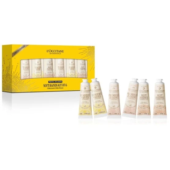 LOCCITANE HOLIDAY 25 HAND CREAM KIT 6