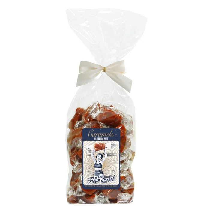 Maison DV Bag of "Petite Fleur de Sel" retro bathing caramels