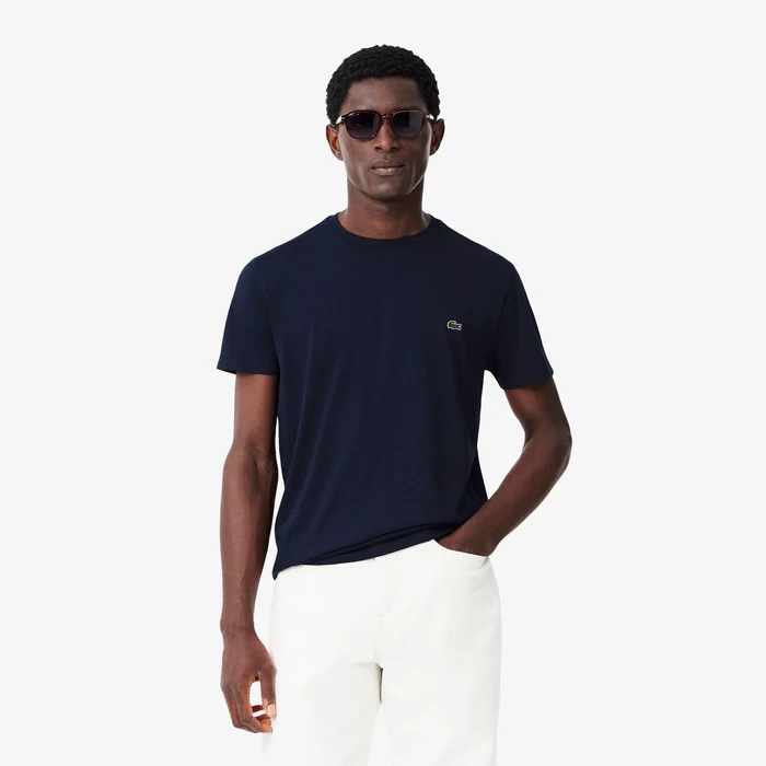 Lacoste Crew Neck Pima Cotton Jersey T-shirt