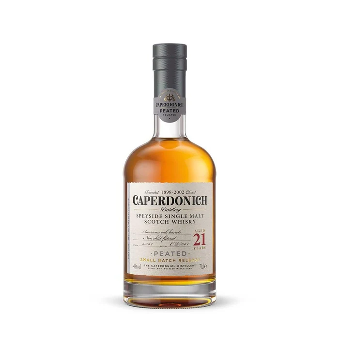 Caperdonich Peated Secret Speyside 21 year old Single Malt Scotch Whisky