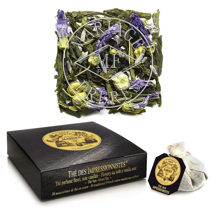 Mariage Frères Thé Des Impressionnistes - Box Of 30 Muslin Tea Sachet