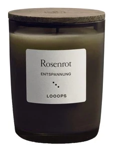 Looops Kerzen Looops Kerzen Candles Scented Candle Rosenrot 75 g